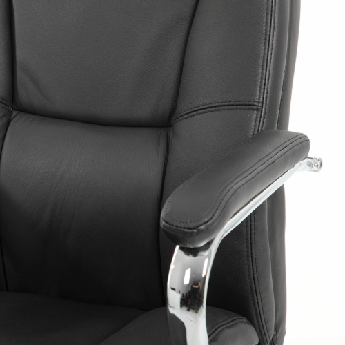 Кресло руководителя Brabix Premium Phaeton EX-502 кожа, черное 530882 фото 6